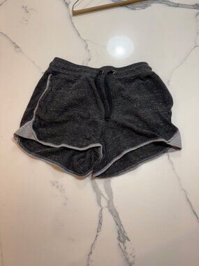 Athletic Works Gray Drawstring Shorts S
